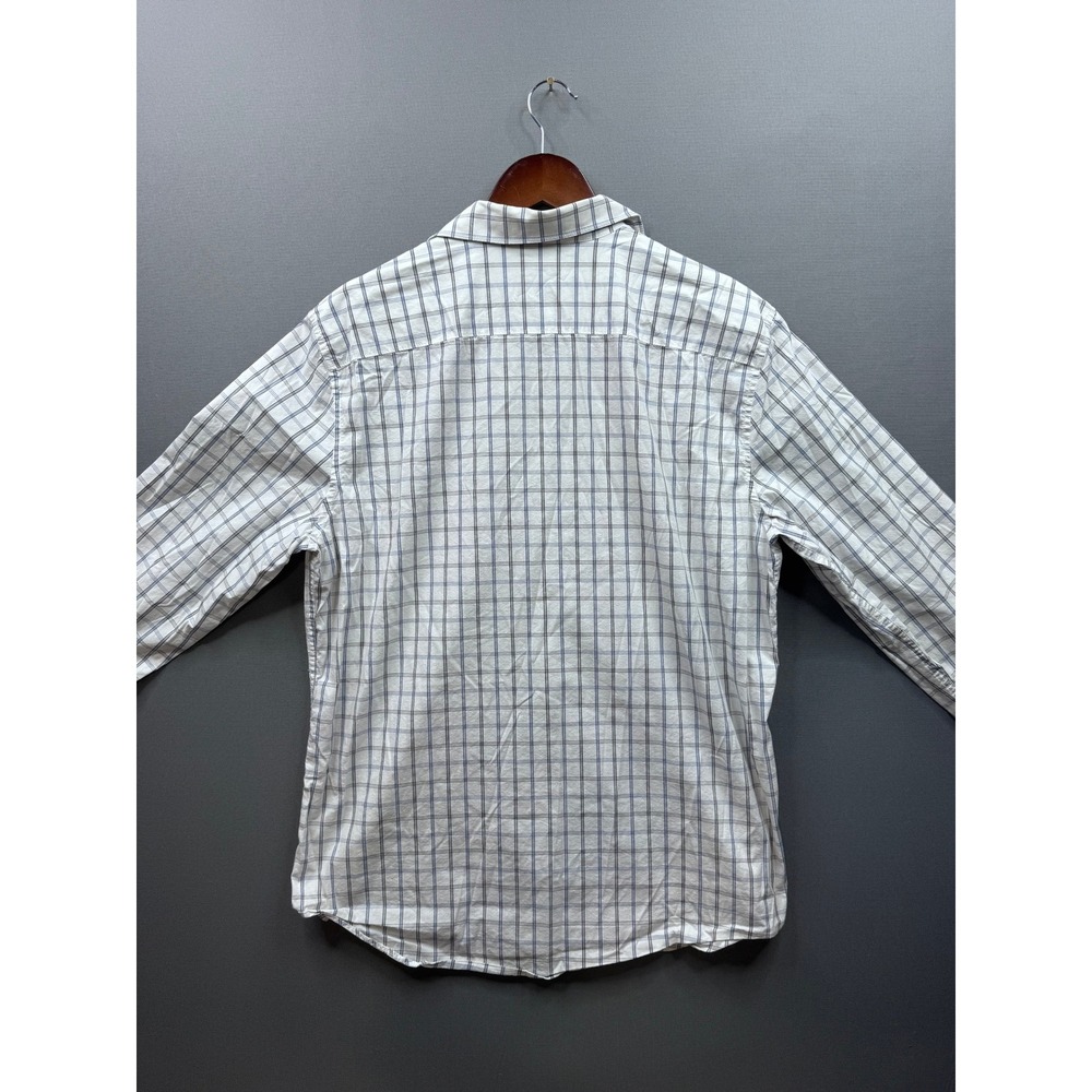 Perry Ellis Men's L G‎ Stretch Plaid Button Down Shirt - Picture 7 of 8